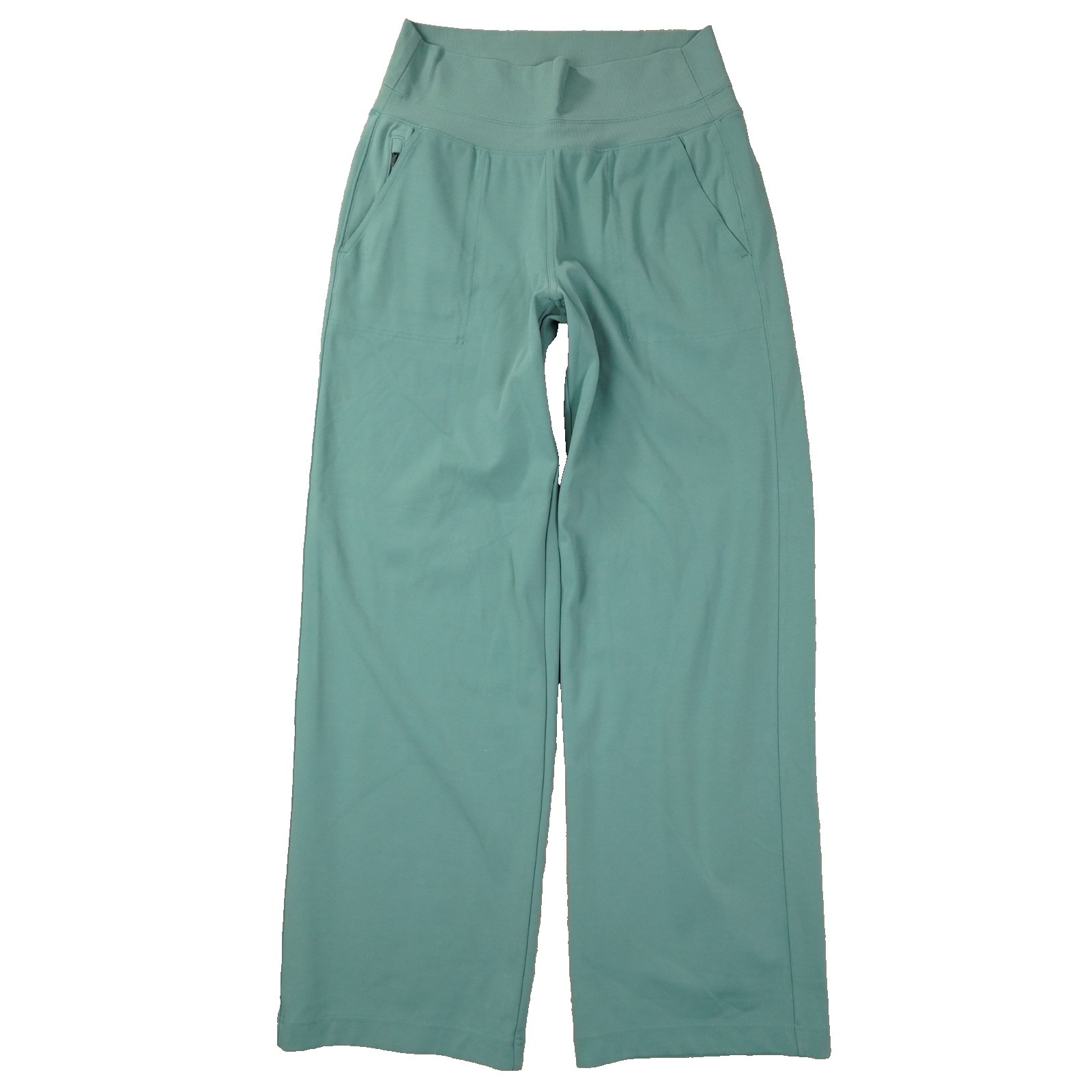 Athleta Venice High Rise Wide Leg Pant Women's Xs Green City Travel 982868
